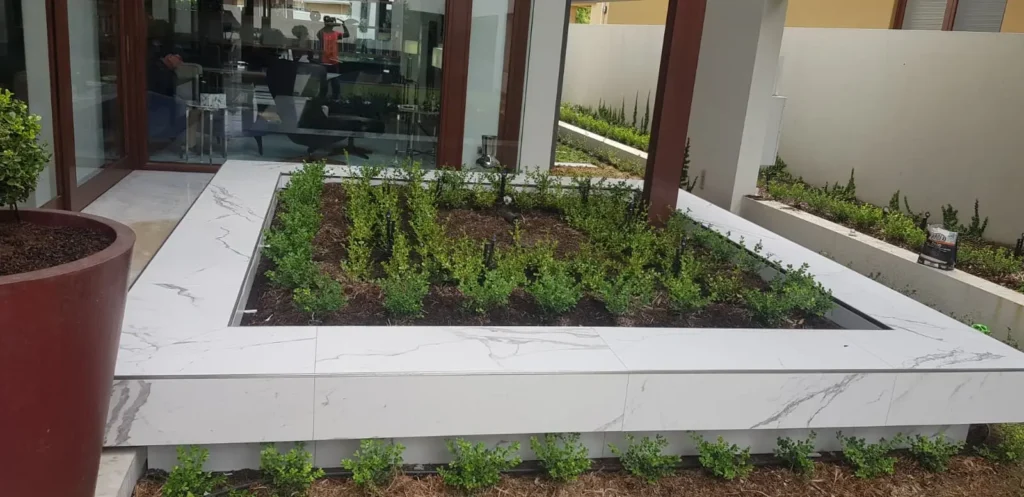 Professional garden pathway and outdoor tiling completed in Perth