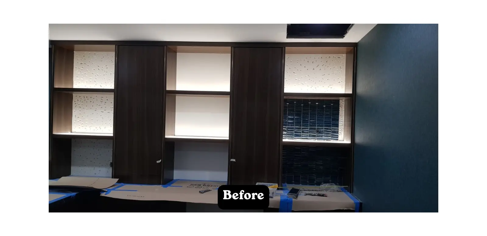 A beautiful kitchen Before tiling and design